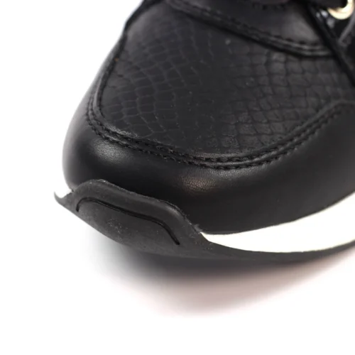 LUNAR Juno Black Wedge Trainer -Slipper Supply Store juno black wedge trainer p7721 445283 image