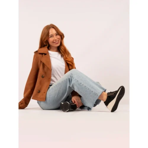 LUNAR Juno Black Wedge Trainer -Slipper Supply Store juno black wedge trainer p7721 445761 image