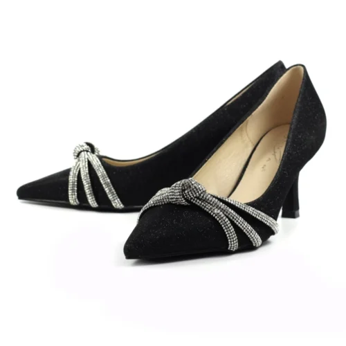 LUNAR Kalina Black Court Shoe -Slipper Supply Store kalina black court shoe p6890 391286 image