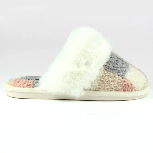 LUNAR Kayden Pink Mule Slipper