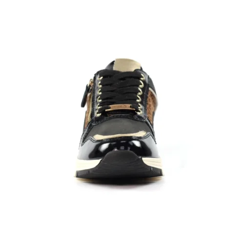 LUNAR Kennedy Black Wedge Trainer -Slipper Supply Store kennedy black wedge trainer p7719 445367 image