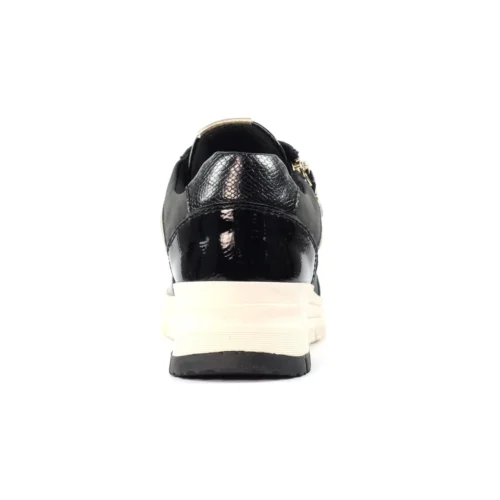 LUNAR Kennedy Black Wedge Trainer -Slipper Supply Store kennedy black wedge trainer p7719 445373 image