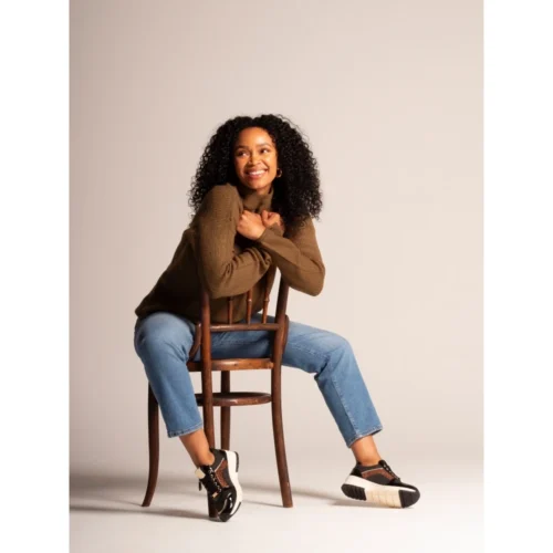 LUNAR Kennedy Black Wedge Trainer -Slipper Supply Store kennedy black wedge trainer p7719 445767 image