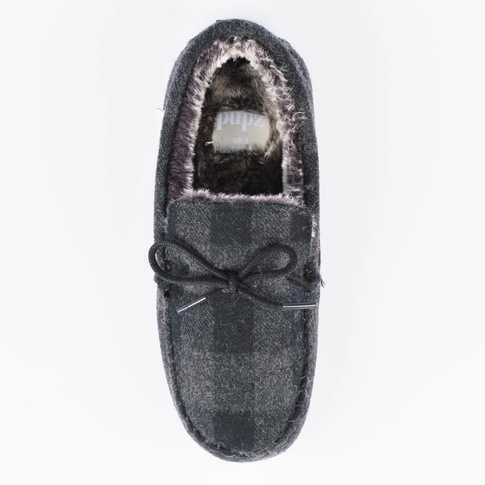 Kids Lumber Junior Moccasin Slipper 5 Kids Lumber Junior Moccasin Slipper - Image 5