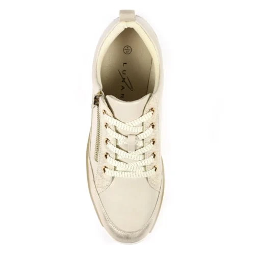 LUNAR Kiley Beige Trainer -Slipper Supply Store kiley beige trainer p6946 394515 image