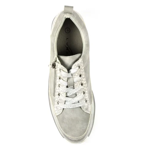 LUNAR Kiley Silver Trainer -Slipper Supply Store kiley silver trainer p6442 375367 image