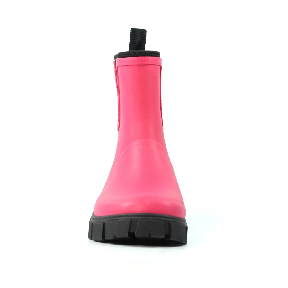 Lake Pink Ankle Wellington 4 Lake Pink Ankle Wellington - Image 4