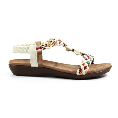 LUNAR Larissa White Sandal