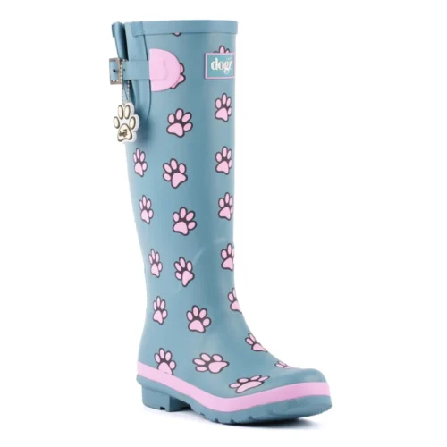 Cookie Welly Teal -Slipper Supply Store lazy dogz cookie welly teal p5101 298758 image