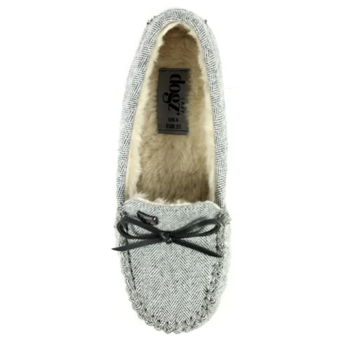 Jennings Grey Slipper -Slipper Supply Store lazy dogz jennings grey slipper p6210 367149 image