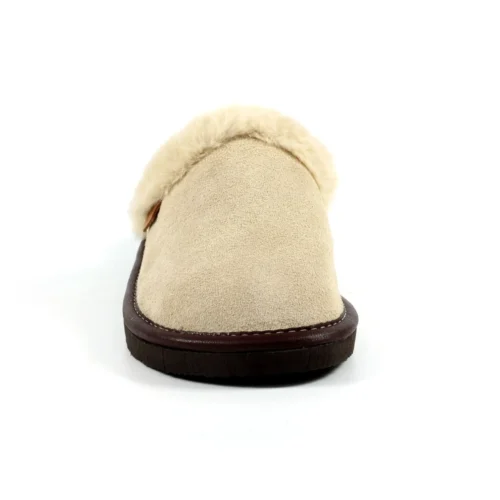 Otto Beige Suede Slipper -Slipper Supply Store lazy dogz otto beige suede slipper p6012 361742 image