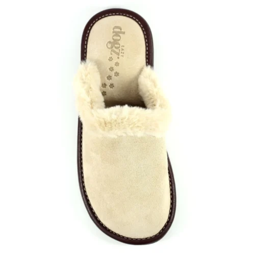 Otto Beige Suede Slipper -Slipper Supply Store lazy dogz otto beige suede slipper p6012 361745 image
