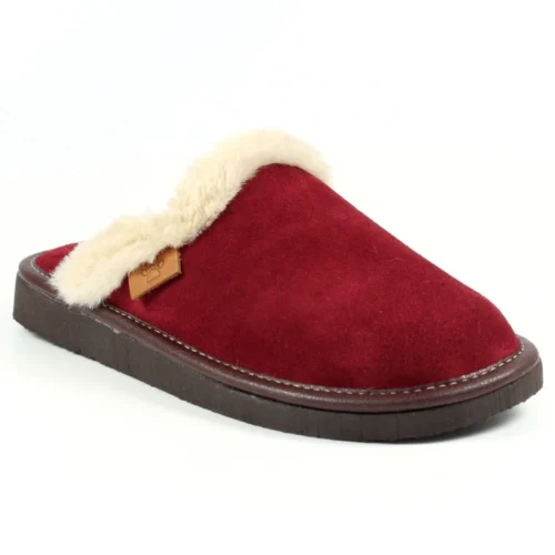 Otto Burgundy Suede Slipper -Slipper Supply Store lazy dogz otto burgundy suede slipper p6014 361836 image