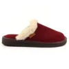 Otto Burgundy Suede Slipper