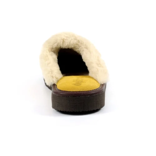 Otto Mustard Suede Slipper -Slipper Supply Store lazy dogz otto mustard suede slipper p6016 361935 image