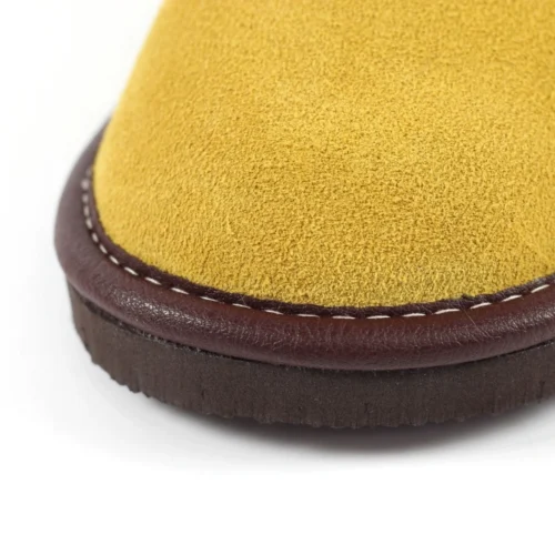 Otto Mustard Suede Slipper -Slipper Supply Store lazy dogz otto mustard suede slipper p6016 361939 image