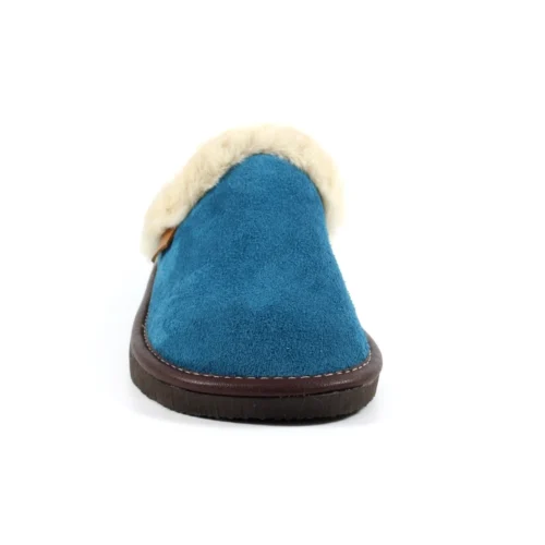 Otto Petrol Suede Slipper 11 Otto Petrol Suede Slipper -Slipper Supply Store lazy dogz otto petrol suede slipper p6017 361982 image