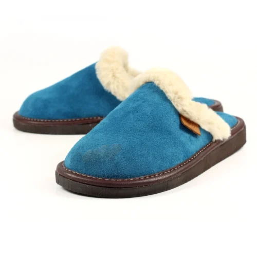Otto Petrol Suede Slipper 13 Otto Petrol Suede Slipper -Slipper Supply Store lazy dogz otto petrol suede slipper p6017 361984 image