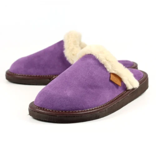 Otto Purple Suede Slipper -Slipper Supply Store lazy dogz otto purple suede slipper p6018 362032 image