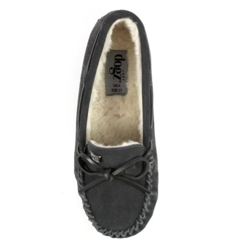 Portree Grey Slipper -Slipper Supply Store lazy dogz portree grey slipper p6205 367117 image