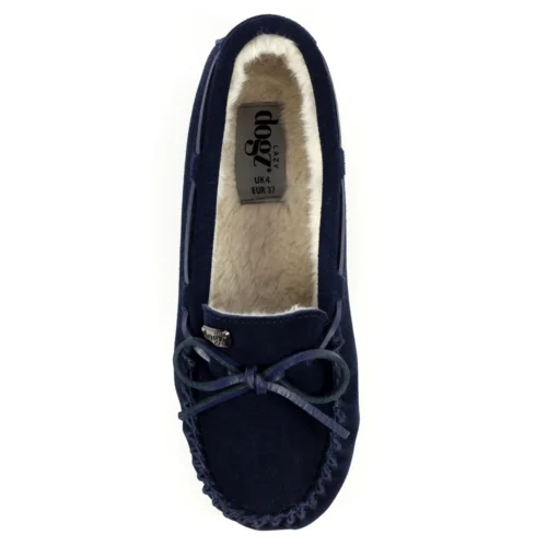 Portree Navy Slipper -Slipper Supply Store lazy dogz portree navy slipper p6204 367111 image