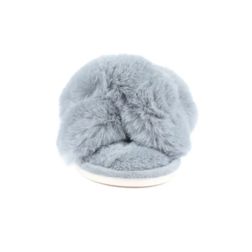 LUNAR Leticia Dark Grey Crossover Slipper -Slipper Supply Store leticia dark grey crossover slipper p4952 402805 image