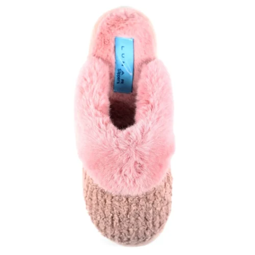 LUNAR Levisa Pink Mule Slipper -Slipper Supply Store levisa pink mule slipper p5446 403267 image