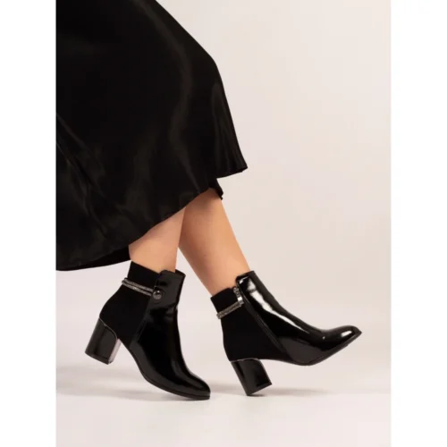 LUNAR Lily Black Ankle Boot -Slipper Supply Store lily black ankle boot p7608 436614 image