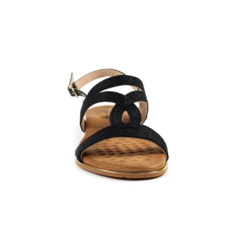 LUNAR Lisia Black Sandal -Slipper Supply Store lisia black sandal p6591 379900 image