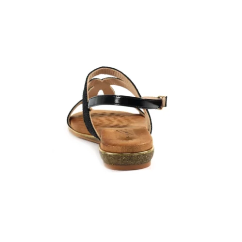 LUNAR Lisia Black Sandal -Slipper Supply Store lisia black sandal p6591 379901 image