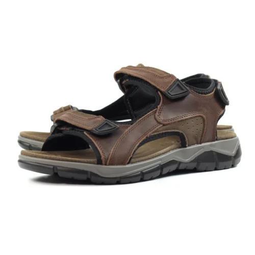Lismore Brown Leather Sandal -Slipper Supply Store lismore brown leather sandal p7278 417468 image