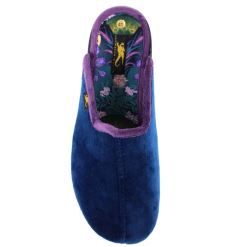 LLB Men's Hans Navy Mule Slipper -Slipper Supply Store llb mens hans navy mule slipper p5155 302954 image