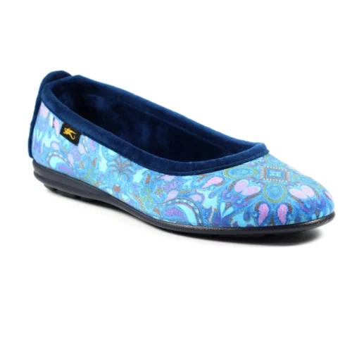 LLB Meribel Blue Pump Slipper -Slipper Supply Store llb meribel blue pump slipper p5151 402886 image