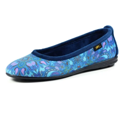 LLB Meribel Blue Pump Slipper -Slipper Supply Store llb meribel blue pump slipper p5151 402892 image