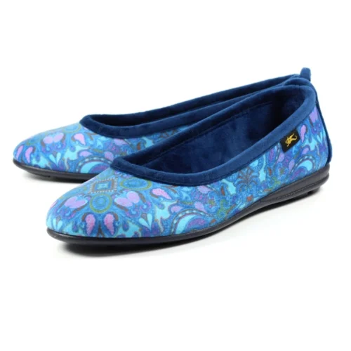 LLB Meribel Blue Pump Slipper -Slipper Supply Store llb meribel blue pump slipper p5151 402910 image