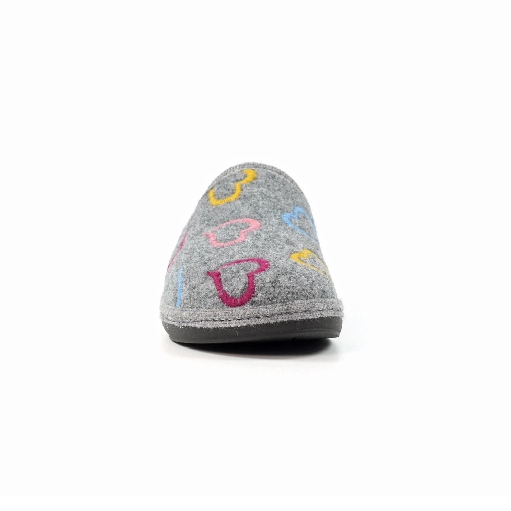 LUNAR Love Grey Mule Slipper 6 LUNAR Love Grey Mule Slipper - Image 6