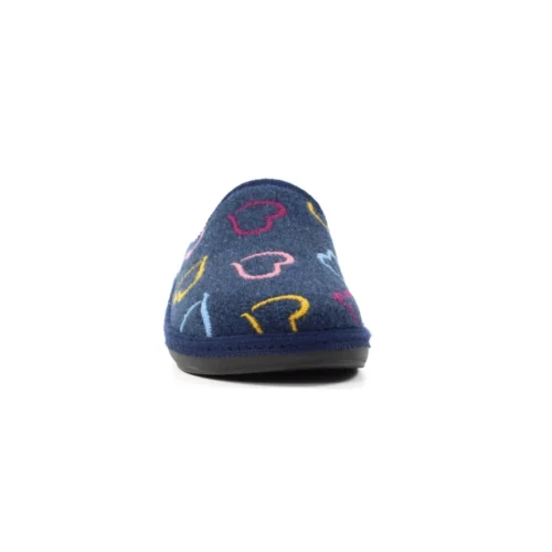 LUNAR Love Navy Mule Slipper -Slipper Supply Store love navy mule slipper p6892 392377 image