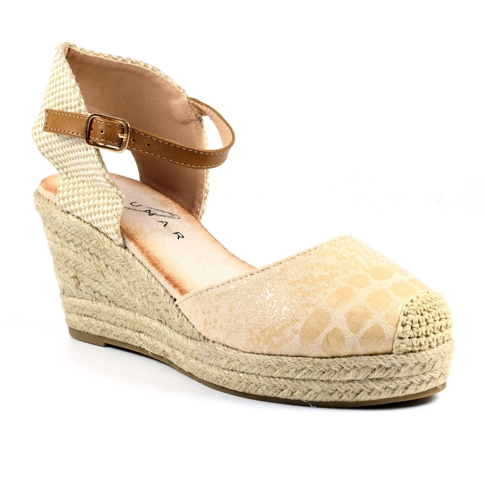 LUNAR Craster Beige Wedge 2 LUNAR Craster Beige Wedge - Image 2