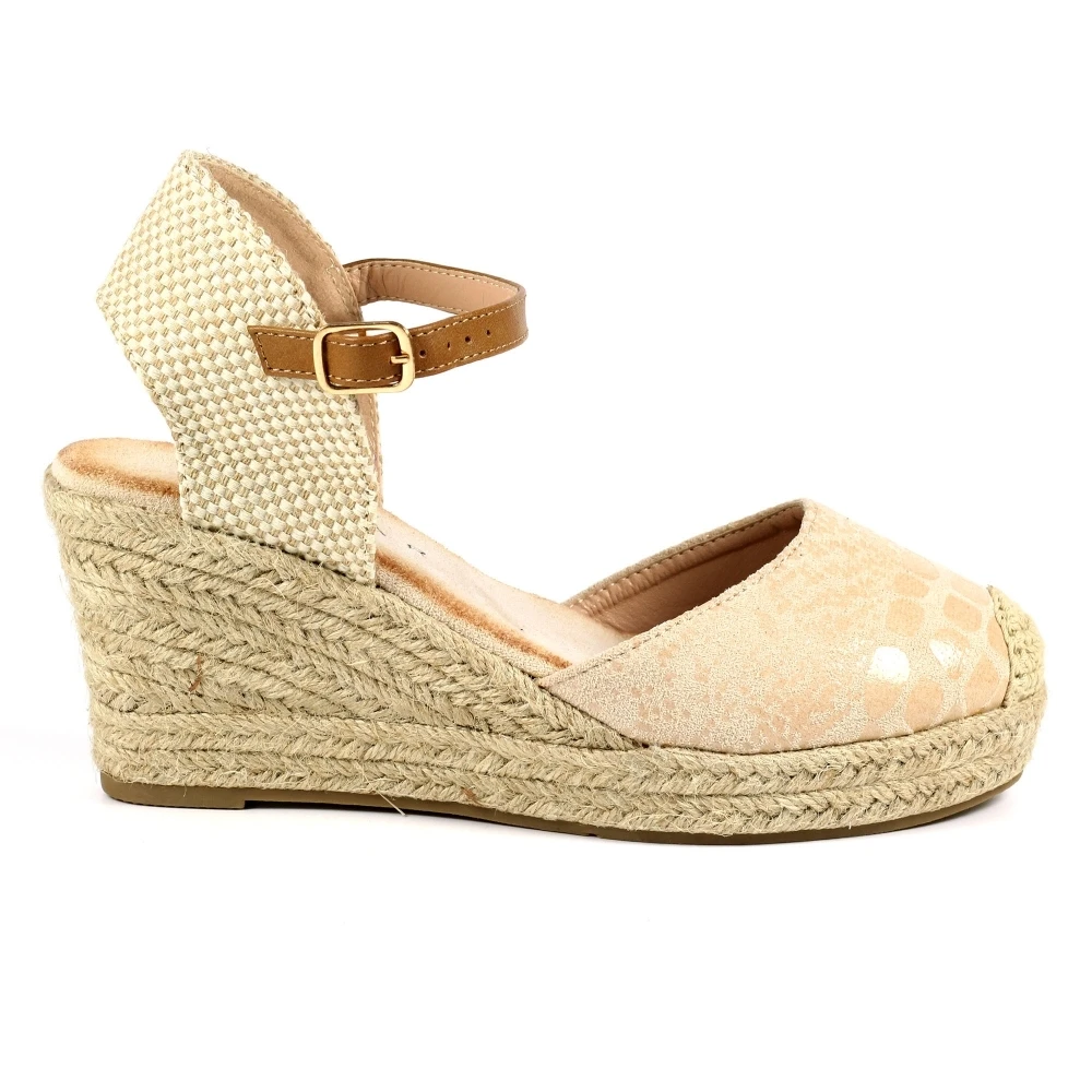 LUNAR Craster Beige Wedge 1 LUNAR Craster Beige Wedge
