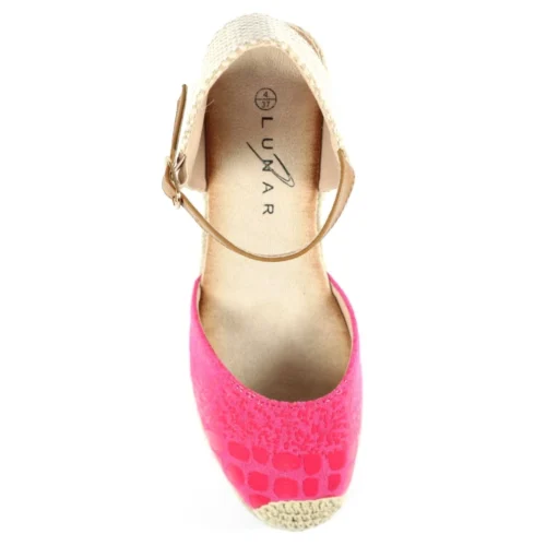 LUNAR Craster Pink Wedge -Slipper Supply Store lunar craster pink wedge p5761 345304 image