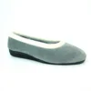 LUNAR Mabel Grey Fleece Pump Slipper -Slipper Supply Store mabel grey fleece pump slipper p6809 387093 image