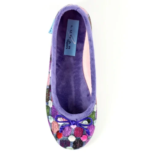LUNAR Magic Purple Pump Slipper -Slipper Supply Store magic purple pump slipper p6792 386189 image