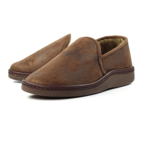 Manor II Brown Slipper -Slipper Supply Store manor ii brown slipper p7079 403482 image