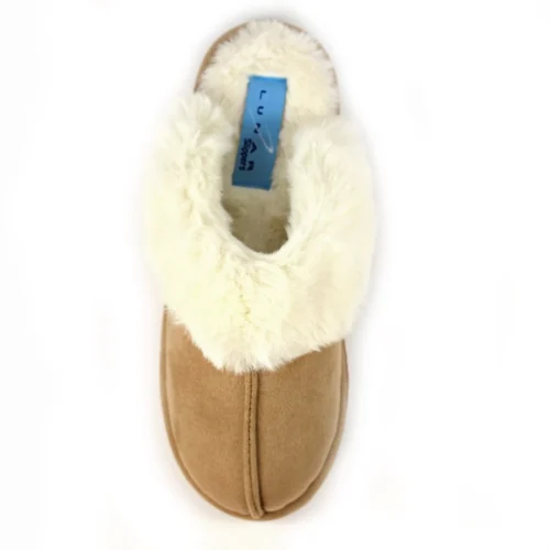 LUNAR Margarita II Taupe Slipper -Slipper Supply Store margarita ii taupe slipper p6903 391968 image