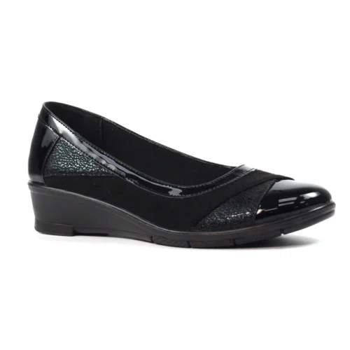 LUNAR Marian Black Wedge Shoe -Slipper Supply Store marian black wedge shoe p7021 397801 image