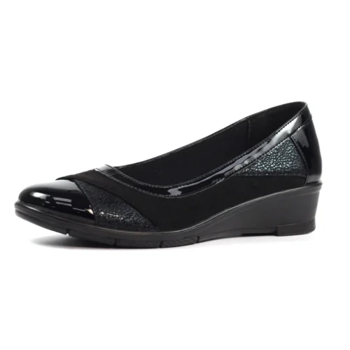 LUNAR Marian Black Wedge Shoe -Slipper Supply Store marian black wedge shoe p7021 397807 image