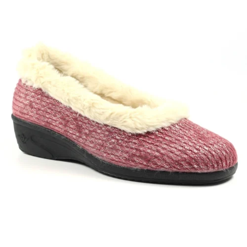 LUNAR Marlene Burgundy Wedge Slipper -Slipper Supply Store marlene burgundy wedge slipper p5528 330331 image