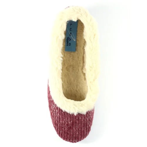 LUNAR Marlene Burgundy Wedge Slipper -Slipper Supply Store marlene burgundy wedge slipper p5528 330355 image