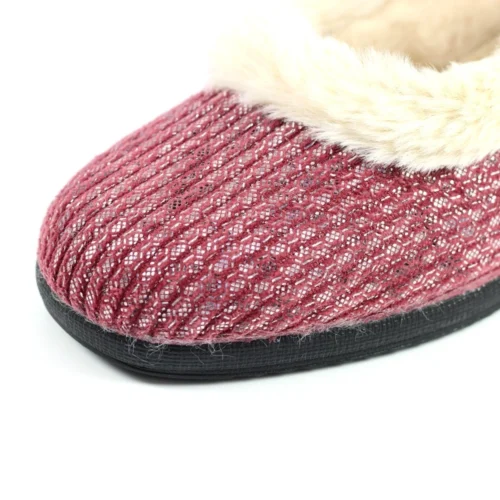 LUNAR Marlene Burgundy Wedge Slipper -Slipper Supply Store marlene burgundy wedge slipper p5528 330361 image