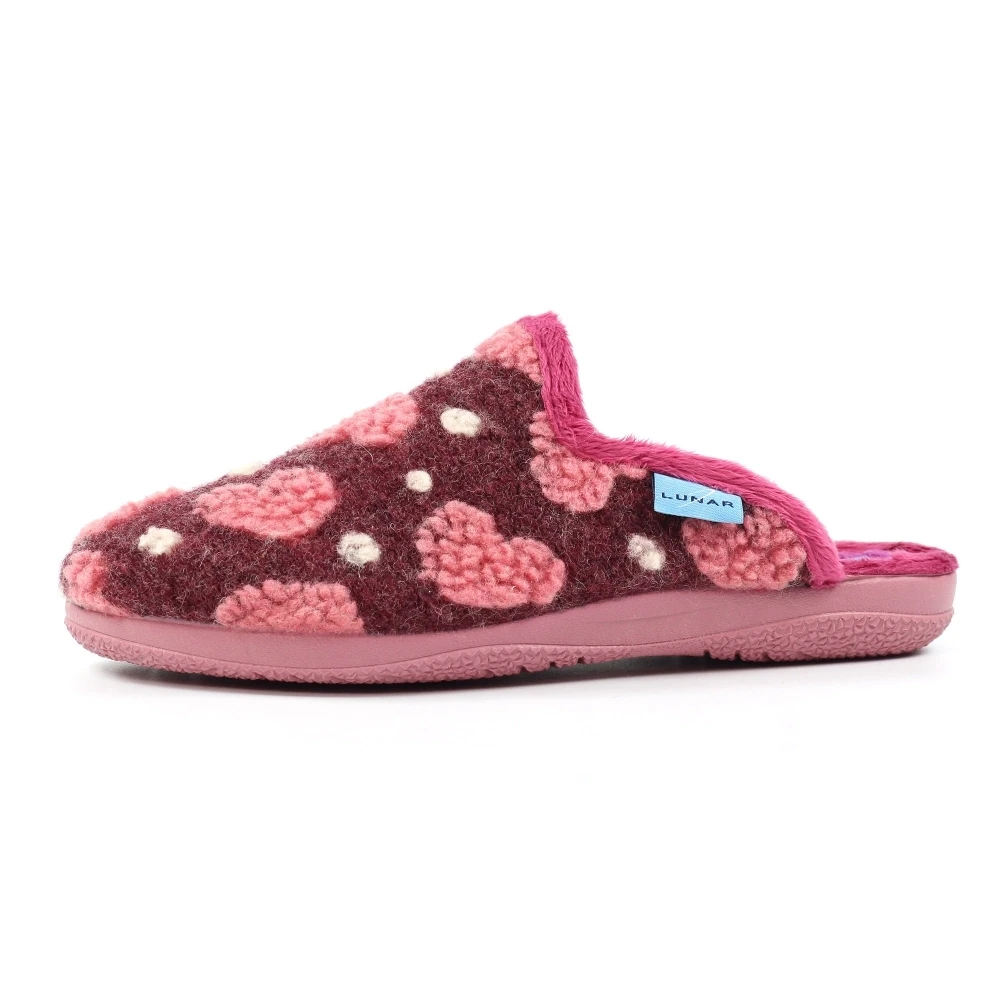 LUNAR Marsha Burgundy Slipper 4 LUNAR Marsha Burgundy Slipper - Image 4
